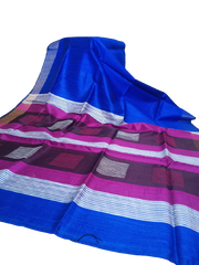 Tussar dupion silk saree SILK ZONE