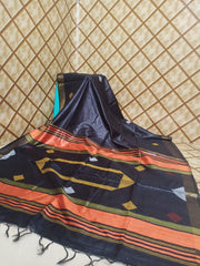 Tussar dupion silk Saree SILK ZONE