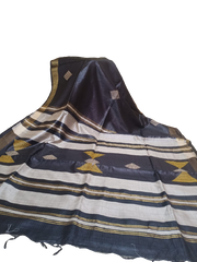 Tussar dupion silk saree SILK ZONE