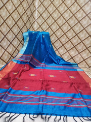 Tussar dupion silk saree SILK ZONE