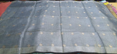 Tissue linen buta saree SILK ZONE