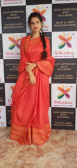 Soft silk jacquard border saree SILK ZONE