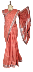 Khadi Linen Fancy Butta Sarees SILK ZONE