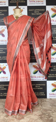 Khadi Linen Fancy Butta Sarees SILK ZONE
