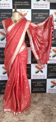 Khadi Linen Fancy Butta Sarees SILK ZONE