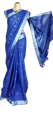 Khadi Linen Fancy Butta Sarees SILK ZONE