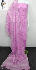 Linen Embroidery Dress SILK ZONE