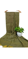 Soft Silk Embroidery Suit M J HANDLOOM