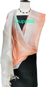 Tissue linen dupatta Express