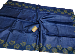 Tussar silk cutwork saree SILK ZONE