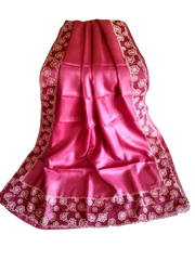 Tussar silk cutwork Saree SILK ZONE