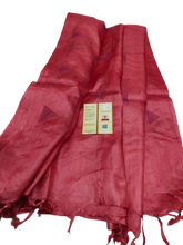 Tussar silk embroidery dupatta SILK ZONE