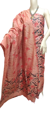 Cotton khadi madhubani suit SILK ZONE