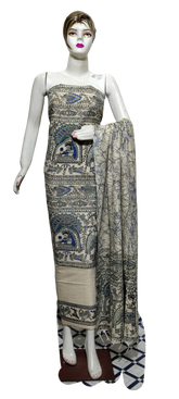 Cotton Khadi discharge print suit SILKZONE