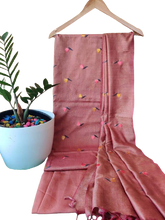 Cotton linen embroidery suit SILK ZONE