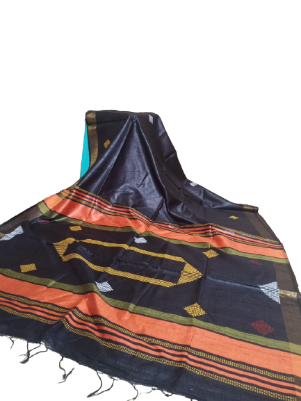 Tussar dupion silk Saree SILK ZONE