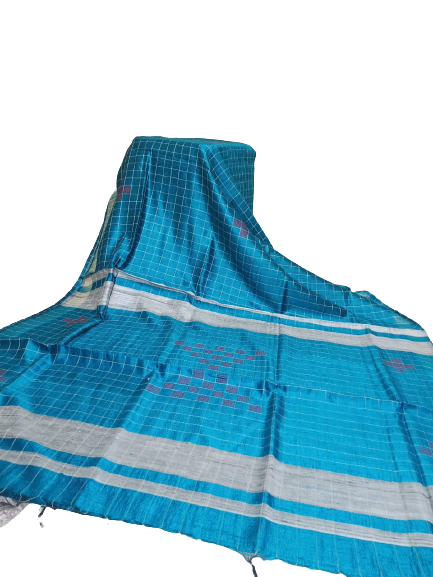 Tussar dupion silk saree SILK ZONE