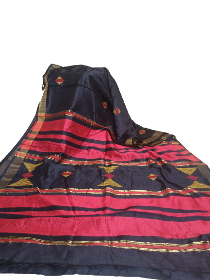 Tussar dupion silk Saree SILK ZONE