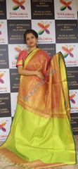 Tissue linen plain Saree SILK ZONE