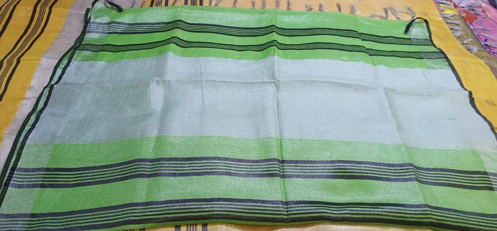 Tissue linen buta saree SILK ZONE