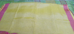 Tissue linen plain Saree SILK ZONE