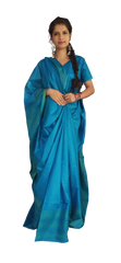 Soft silk jacquard border saree SILK ZONE