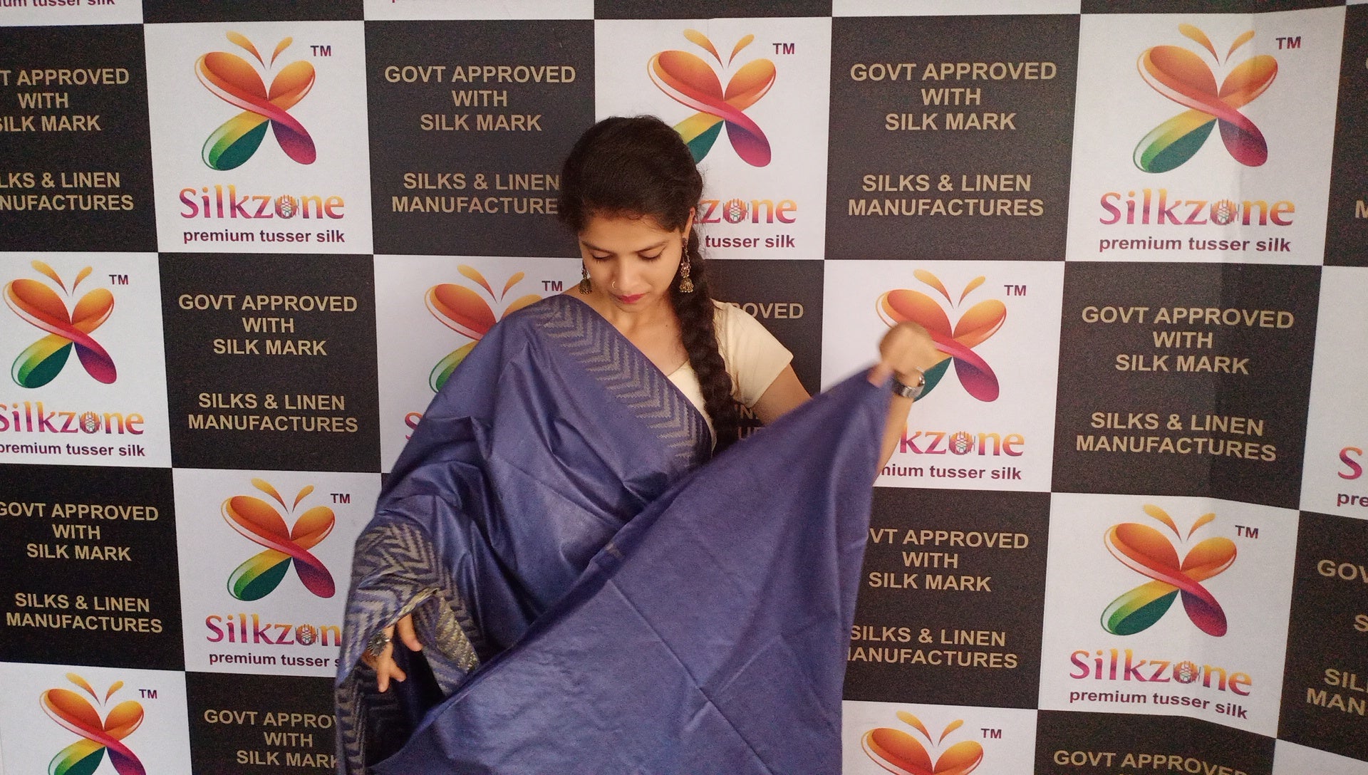 Soft Silk jacquard border saree SILK ZONE