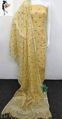 Linen Embroidery Dress SILK ZONE